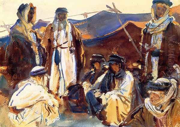 Bedouin Camp Oil Painting by John Singer Sargent