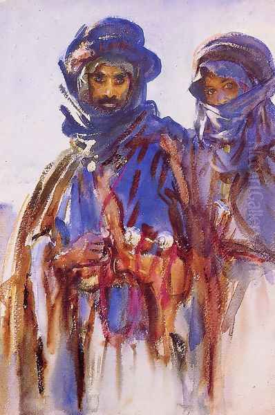 Bedouins Oil Painting by John Singer Sargent