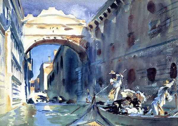 Bridge Of Sighs Oil Painting by John Singer Sargent