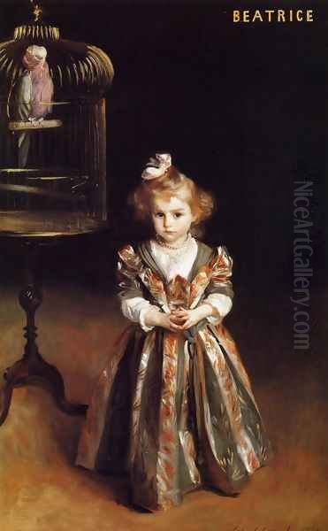 Beatrice Goelet Oil Painting by John Singer Sargent