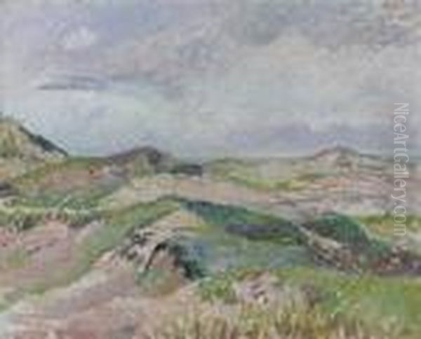 Les Dunes De Knokke Oil Painting by Camille Pissarro