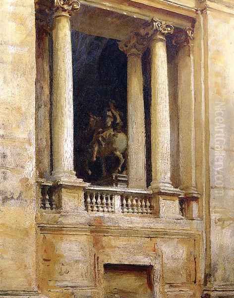 A Window in the Vatican Oil Painting by John Singer Sargent