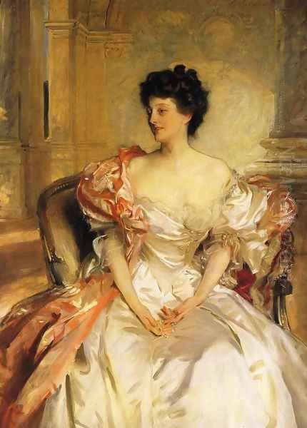 Cora, Countess of Strafford (Cora Smith) Oil Painting by John Singer Sargent