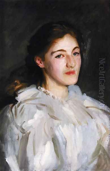 A Portrait of Cicely Horner Oil Painting by John Singer Sargent