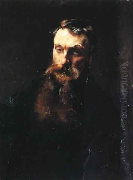 Auguste Rodin Oil Painting by John Singer Sargent