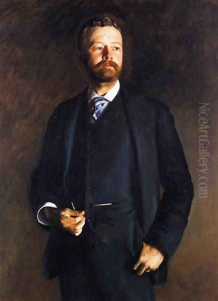 Henry Cabot Lodge Oil Painting by John Singer Sargent