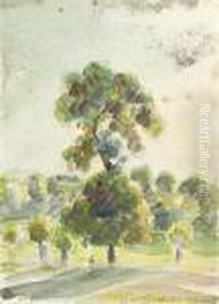 Eragny, Le Soir Oil Painting by Camille Pissarro