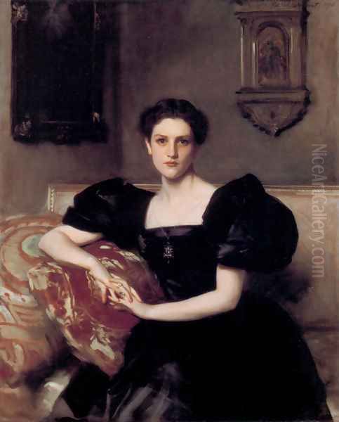 Elizabeth Winthrop Chanler (or Mrs John Jay Chapman) Oil Painting by John Singer Sargent