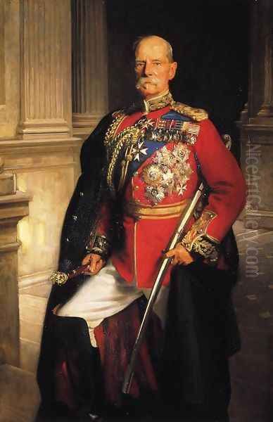 Field Marshal Earl Roberts, K.G., V. C. Oil Painting by John Singer Sargent