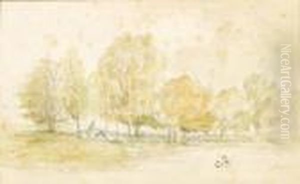 Paysage D'automne Oil Painting by Camille Pissarro