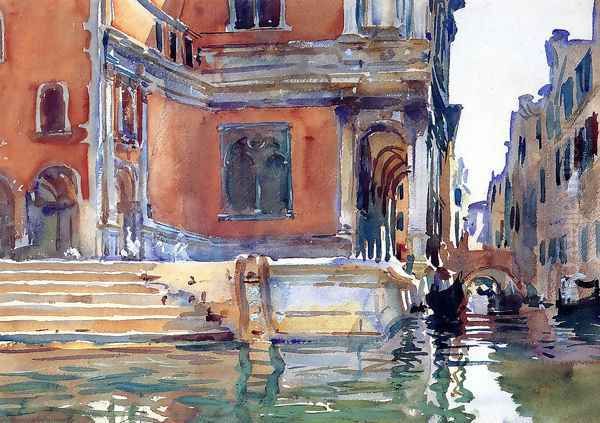 Scuola di San Rocco Oil Painting by John Singer Sargent