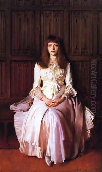 Elsie Palmer Oil Painting by John Singer Sargent