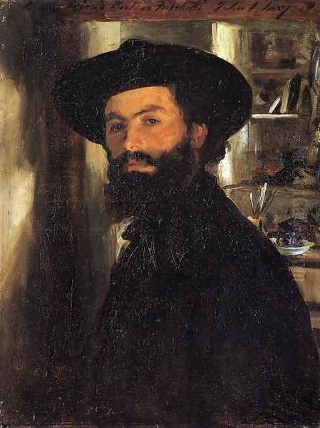 Alberto Falchetti Oil Painting by John Singer Sargent