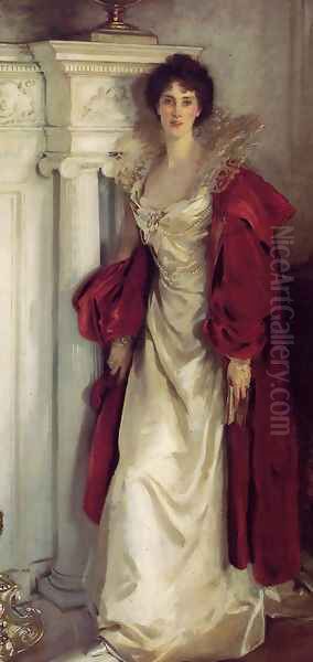 Winifred, Duchess of Portland Oil Painting by John Singer Sargent