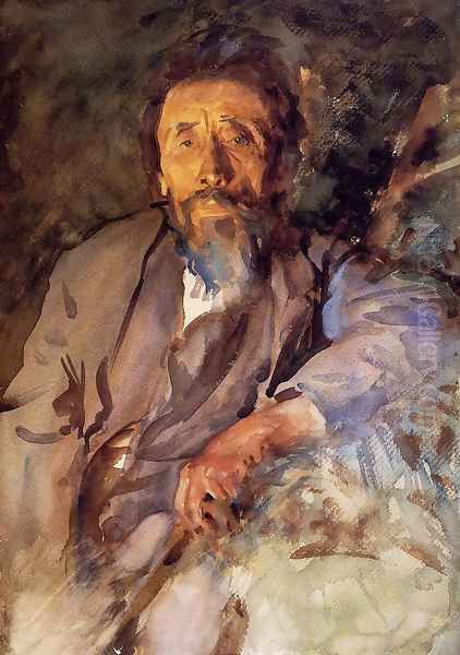 The Tramp Oil Painting by John Singer Sargent