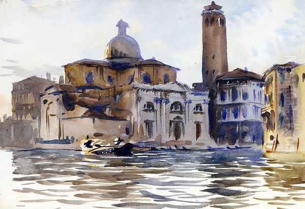 Palazzo Labia and San Geremia, Venice Oil Painting by John Singer Sargent