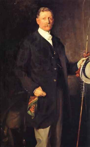 Captain John Spicer Oil Painting by John Singer Sargent