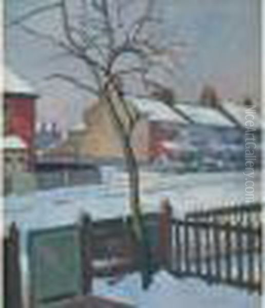 Rue Sous La Neige by Ludovic Rodo Pissarro