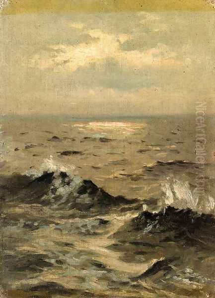 Seascape Oil Painting by John Singer Sargent