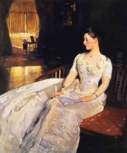 Mrs. Cecil Wade Oil Painting by John Singer Sargent