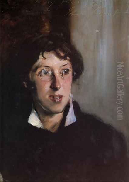 Vernon Lee Oil Painting by John Singer Sargent