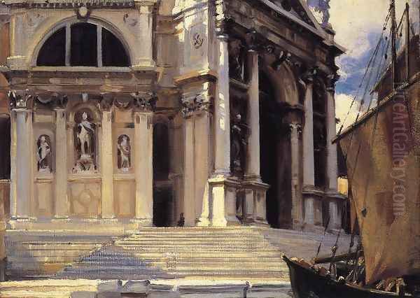 Santa Maria della Salute II Oil Painting by John Singer Sargent