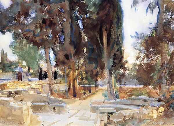 Jerusalem Oil Painting by John Singer Sargent