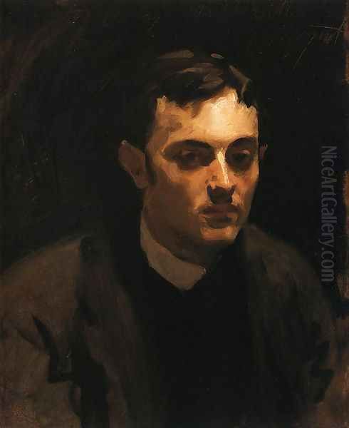 Albert de Belleroche I Oil Painting by John Singer Sargent