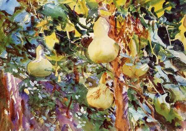 Gourds Oil Painting by John Singer Sargent