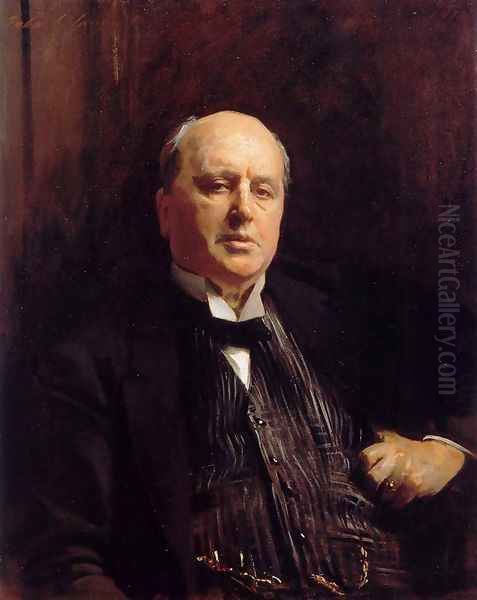 Portrait of Henry James Oil Painting by John Singer Sargent