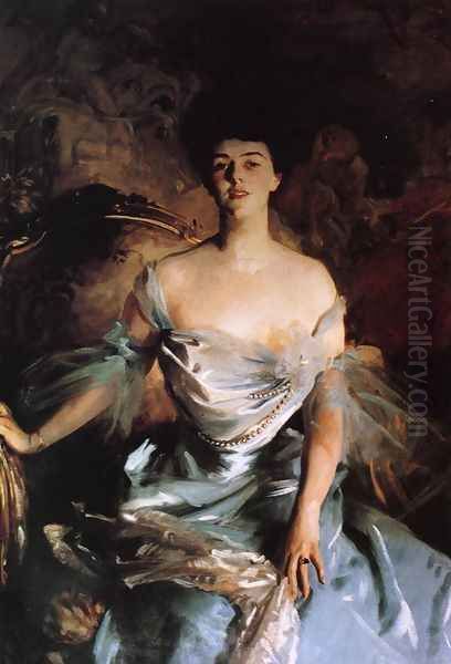 Mrs. Joseph E. Widener Oil Painting by John Singer Sargent