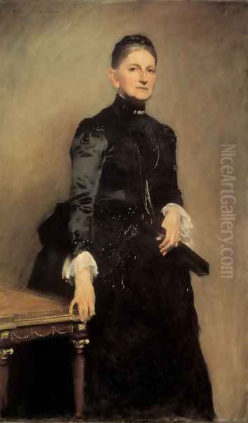 Mrs Adrian Iselin Oil Painting by John Singer Sargent