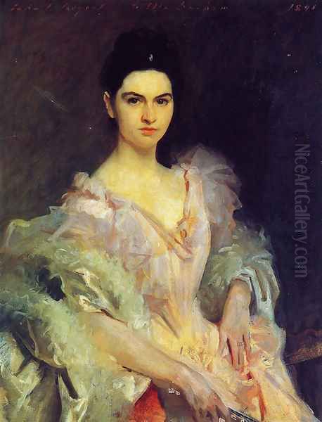 Etta Dunham Oil Painting by John Singer Sargent