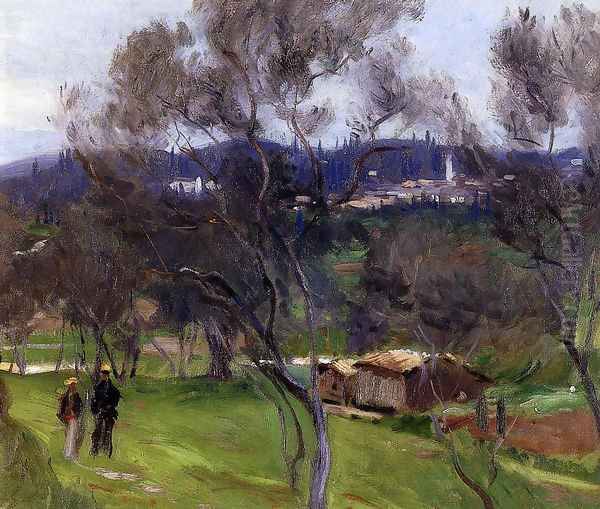 Olive Trees, Corfu Oil Painting by John Singer Sargent