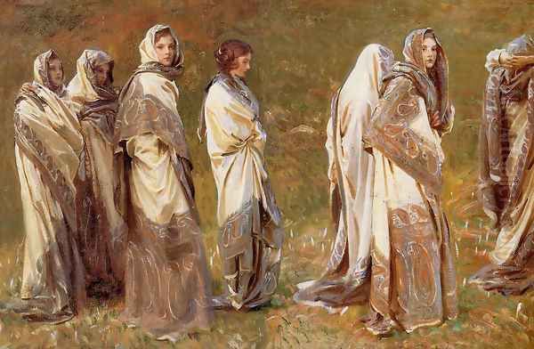 Cashmere Oil Painting by John Singer Sargent