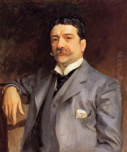 Louis Alexander Fagan Oil Painting by John Singer Sargent