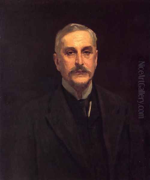 Portrait of Colonel Thomas Edward Vickers Oil Painting by John Singer Sargent