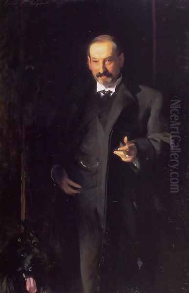 Asher Wertheimer Oil Painting by John Singer Sargent