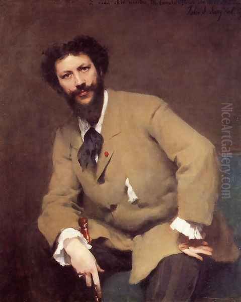 Carolus-Duran Oil Painting by John Singer Sargent