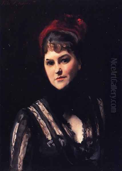 Mrs. Kate Moore Oil Painting by John Singer Sargent