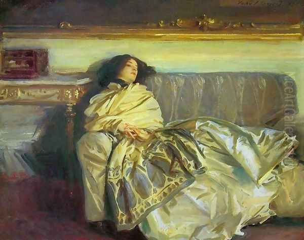 Nonchaloir (or Repose) Oil Painting by John Singer Sargent