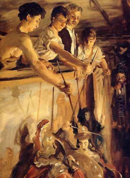 Marionettes Oil Painting by John Singer Sargent