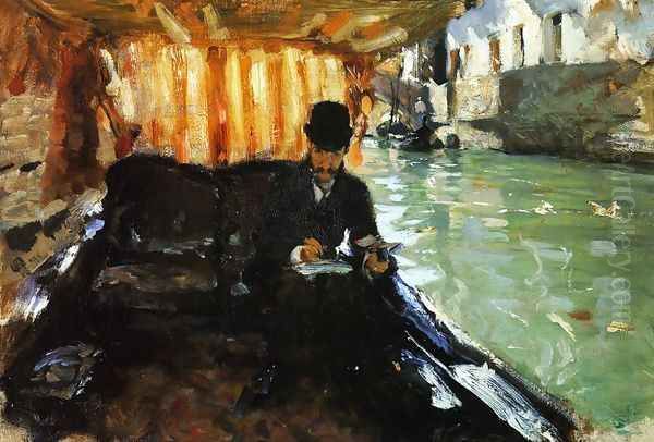 Ramon Subercaseaux Oil Painting by John Singer Sargent