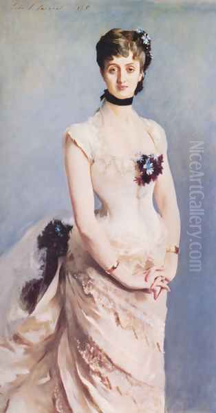 Madame Paul Poirson Oil Painting by John Singer Sargent