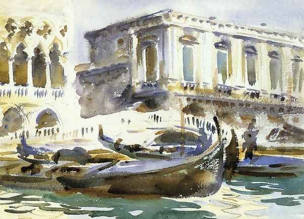 Venice The Prison Oil Painting by John Singer Sargent