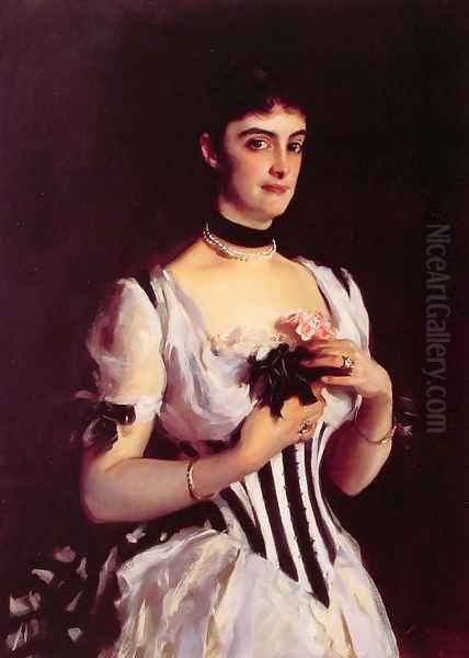 Mrs Winton Phipps Oil Painting by John Singer Sargent