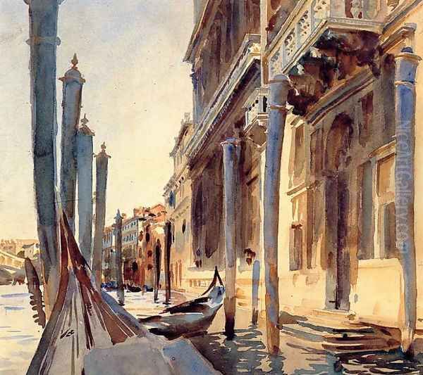 Grand Canal, Venice Oil Painting by John Singer Sargent