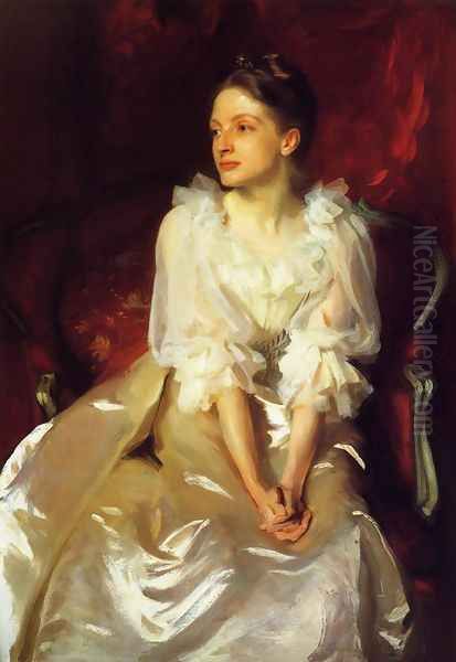 Helen Dunham Oil Painting by John Singer Sargent