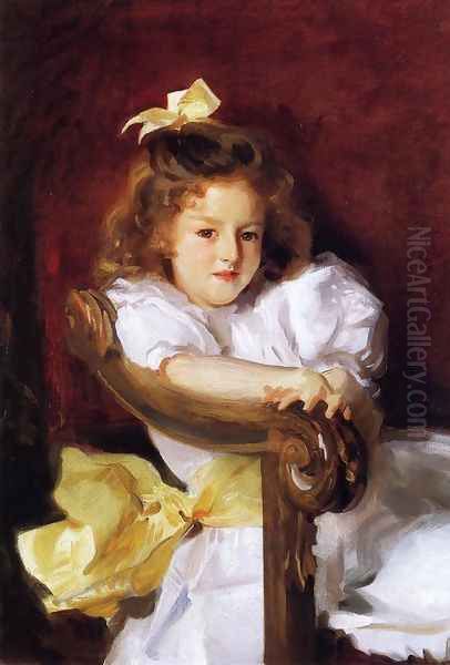 Charlotte Cram Oil Painting by John Singer Sargent