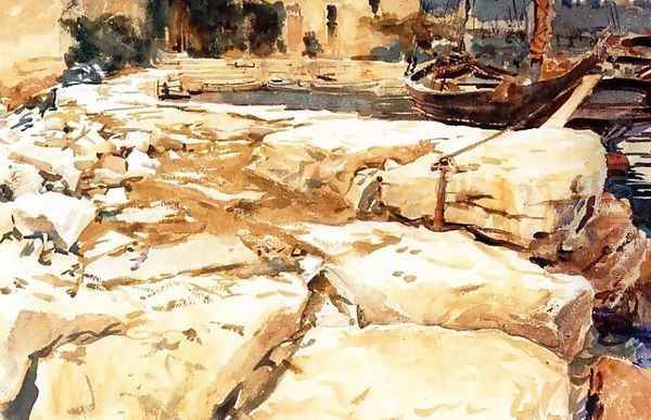 San Vigilio Oil Painting by John Singer Sargent